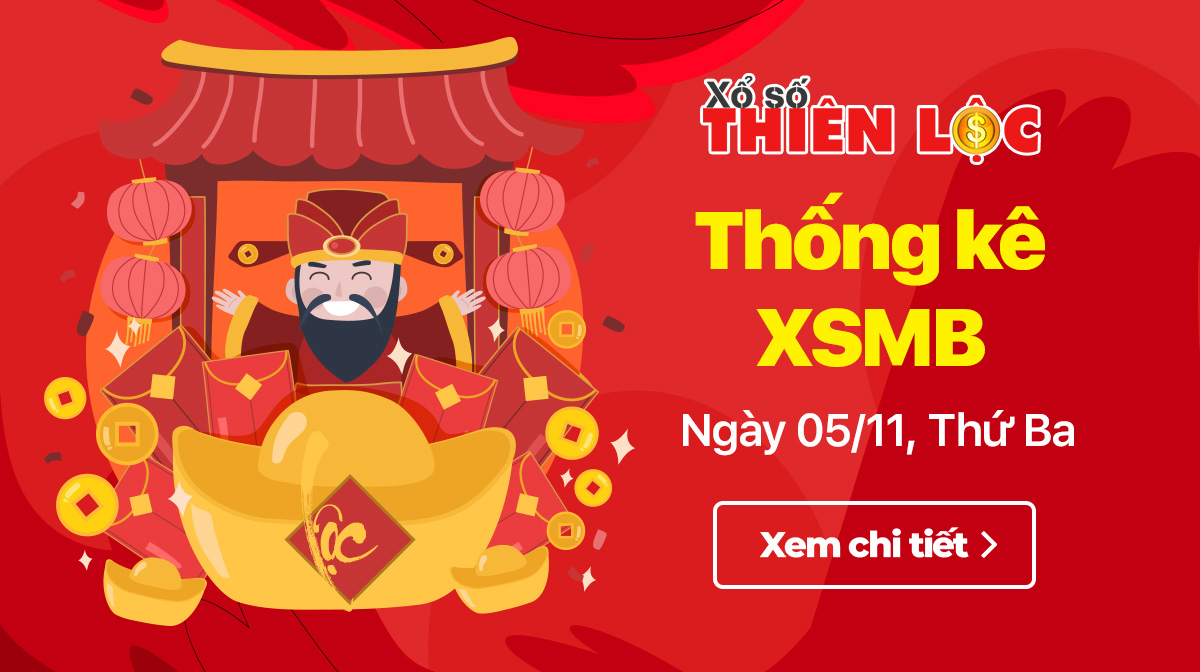 Thống kê XSMB kết quả hôm nay ngày 5/11/2024